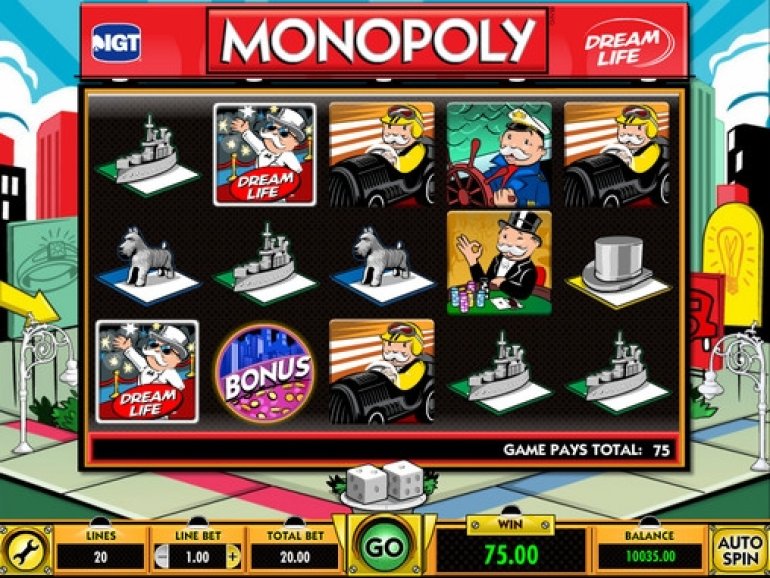 monopoly slot