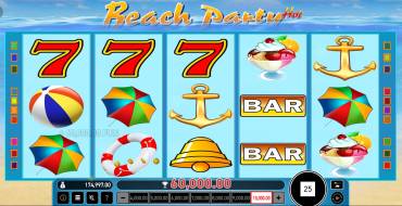 Beach Party Hot: Выигрыши