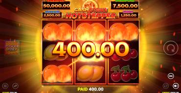 Cash Strike Hotstepper: Выигрыши