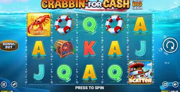 Crabbin' for Cash: Extra Big Catch Jackpot King: Игровой автомат