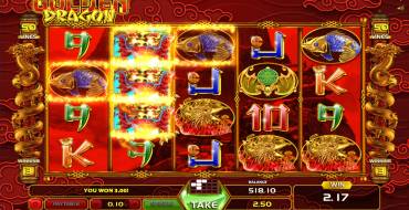 Golden Dragon: Выигрыши