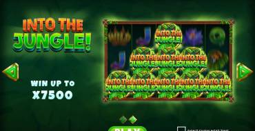 Into The Jungle Bonus Buy: Игровой автомат