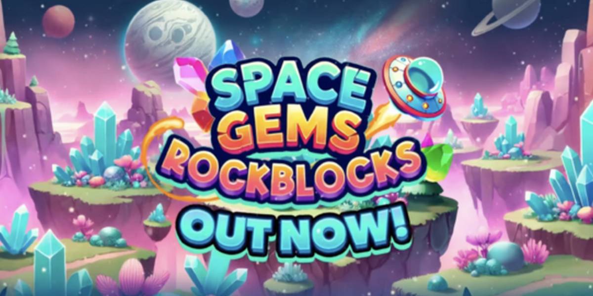 Игровой автомат Space Gems. Rockblocks