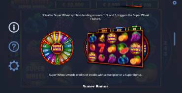 Wild Fruit Super Wheel: Особые функции